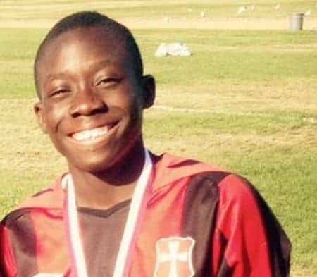 young Alphonso Davies