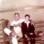 Kenny Albert and his father Marv Albert