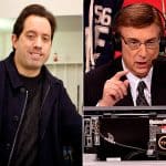 Kenny Albert and his father Marv Albert