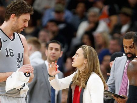 Becky Hamón entrenador