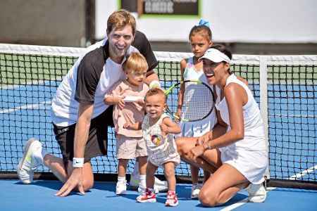 Malaika Nowitzki With Her Family