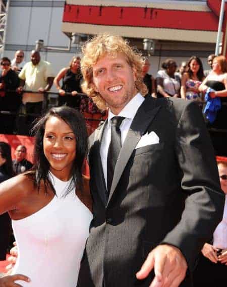 Dirk And Jessica Nowitzki In The 2011 ESPYS Award