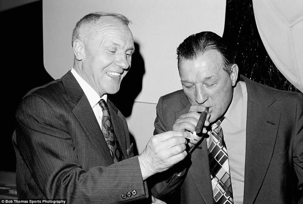 Bill Shankly and Bob Paisley, legends of Liverpool