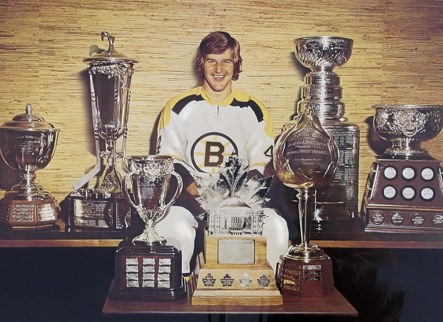 Bobby Orr and his award