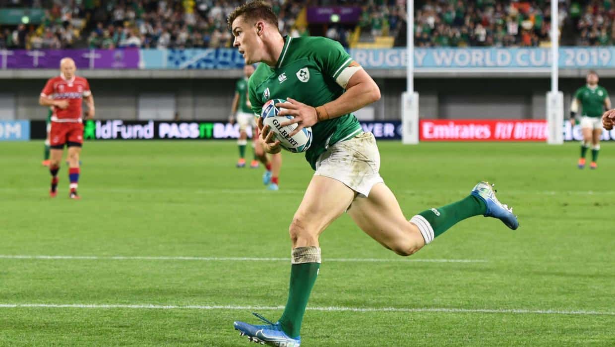 Brian O&rsquo;Driscoll n the field