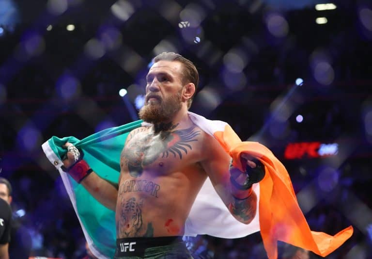 Conor McGregor always respect his national flag