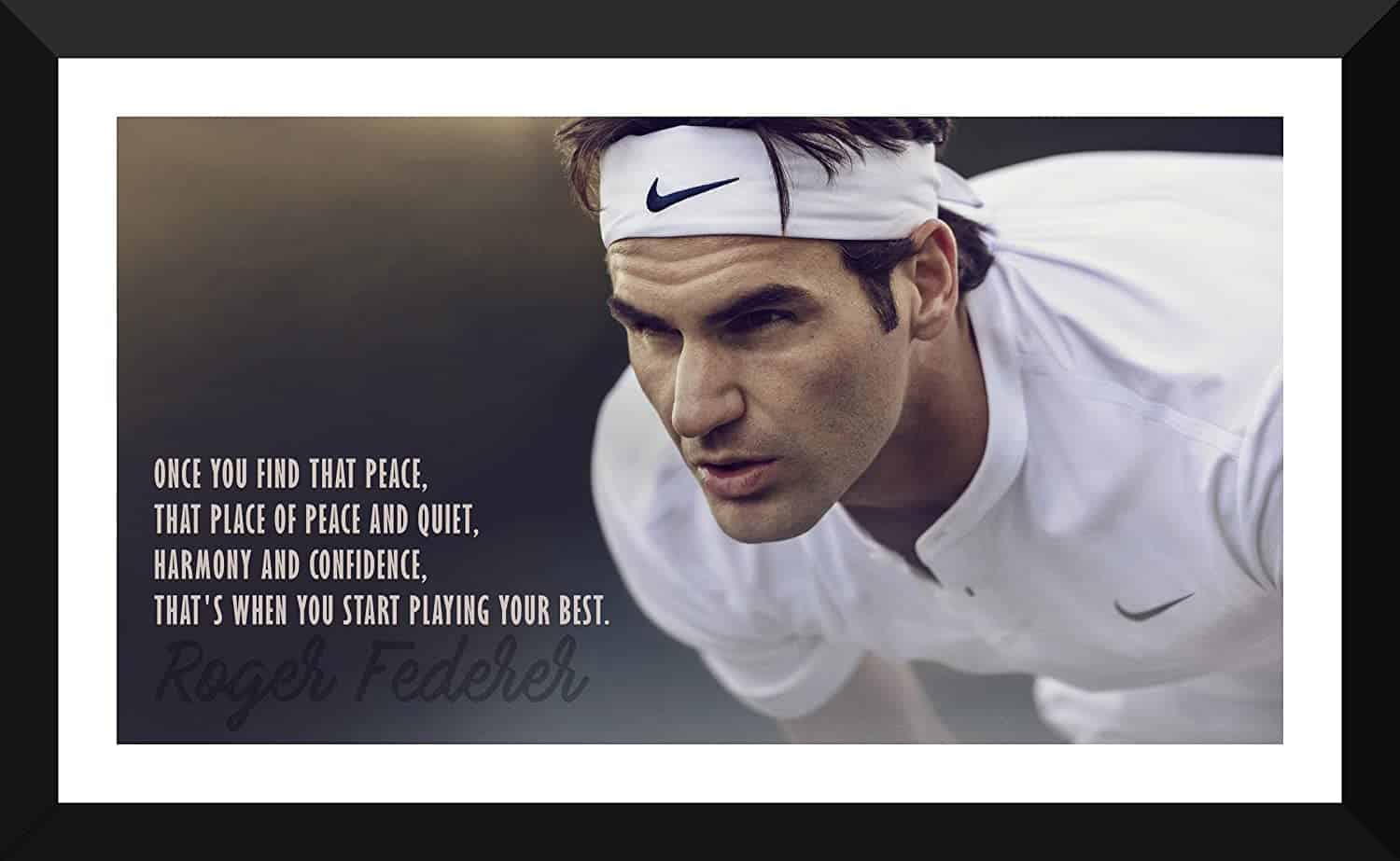 Roger Federer quote on peace