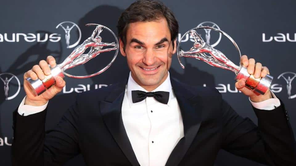 Roger Federer wins Sportsman and Comeback of the Year at Laureus