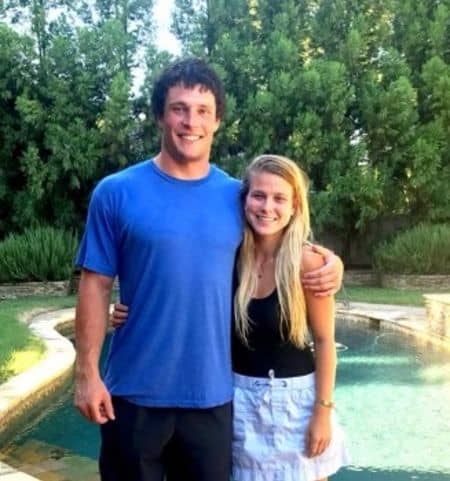 Luke Kuechly and Shannon Reilly