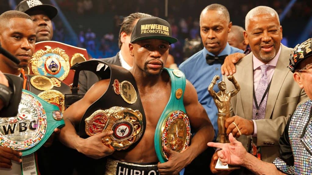 Floyd Mayweather, Jr. and Pacquiano win