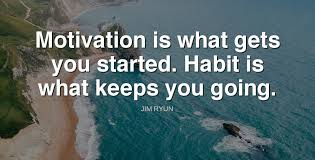 Jim Ryun quote on habit and motivation