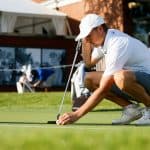 Jordan Spieth on field