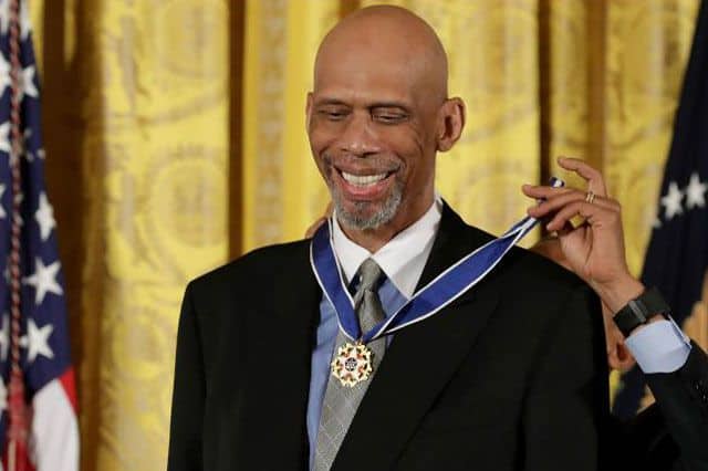 Kareem Abdul-Jabbar received Medal of Freedom at White House