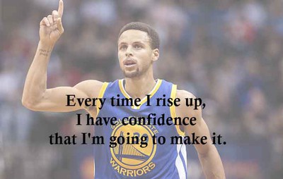 Stephen Curry quote about confidence