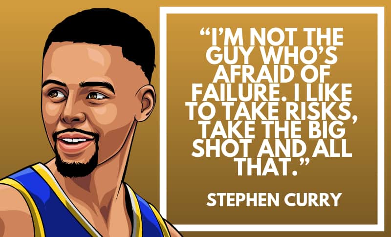 Stephen Curry quote on bravery