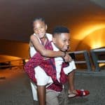 Antonio Brown jr with his half sister