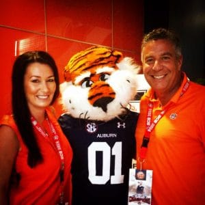 Bruce Pearl with wife Brandy Pearl