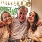 Jeremy Clarkson with his two daughters