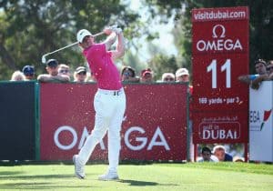 Rory Mcilroy at Omega Dubai Desert Championship