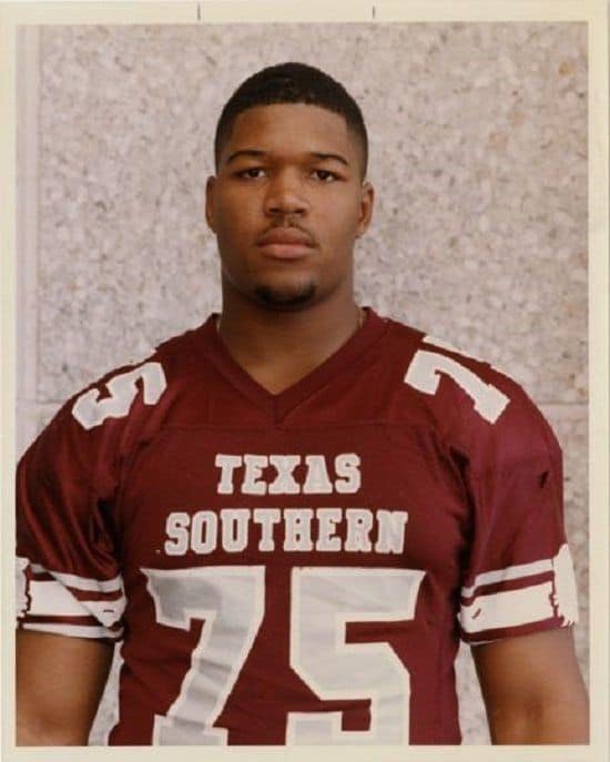 Michael Strahan in College