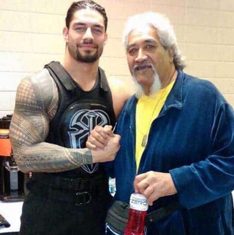 roman reigns with father