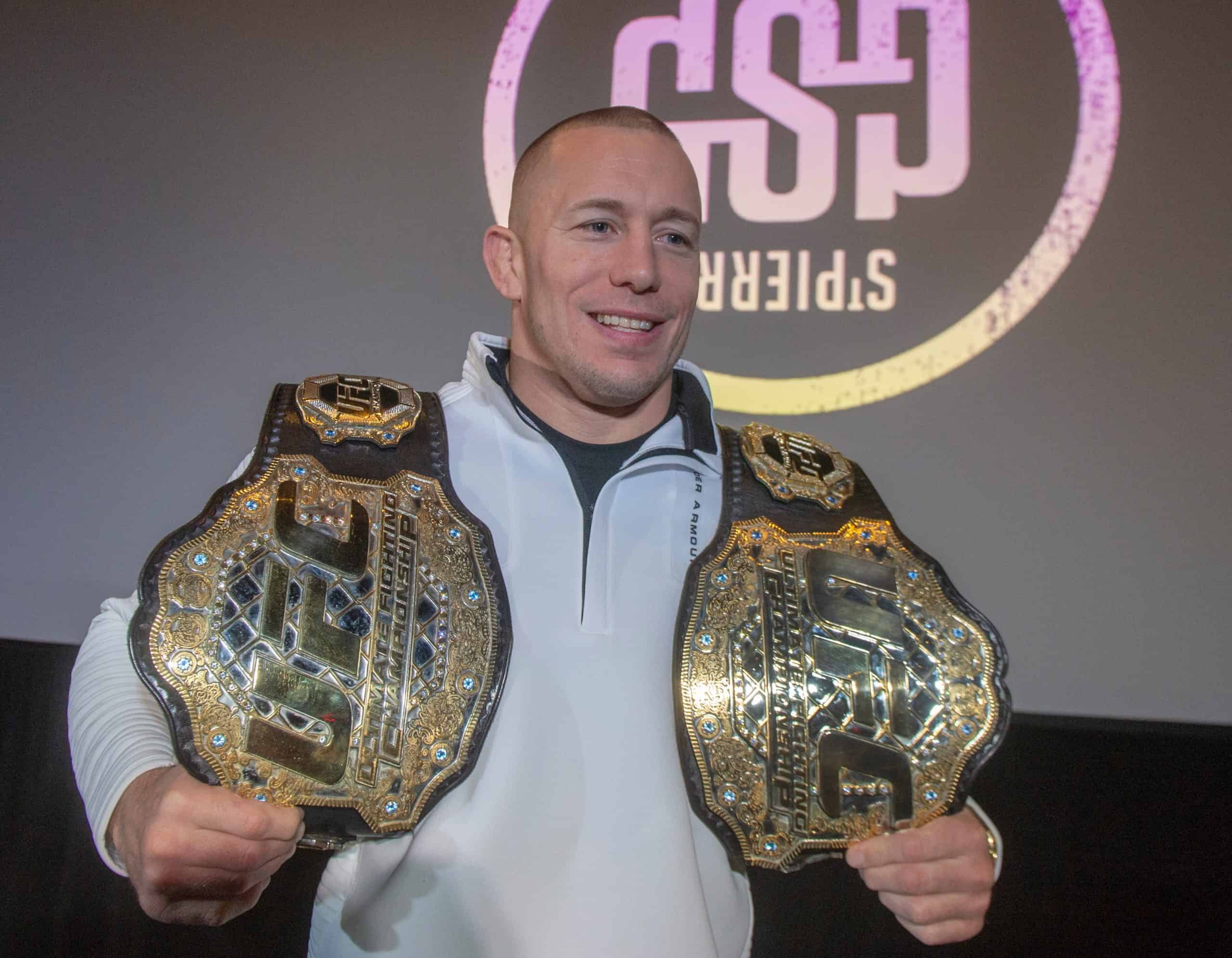 UFC legend, George St-Pierre