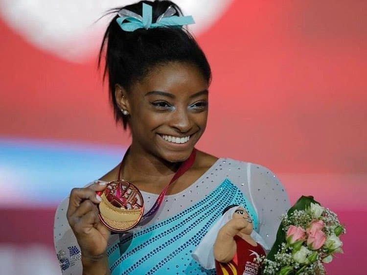 Simoney Biles the major athlete