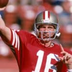 Joe Montana Playing