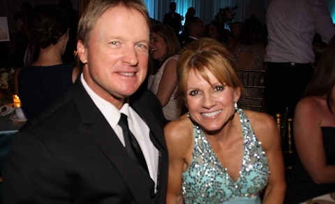 Jon Gruden and his wife