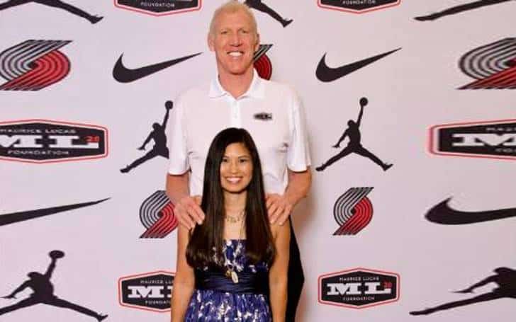 Bill Walton with his current wife