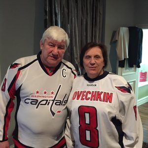 Alex Ovechkin's parents