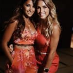 Antonela Roccuzzo with Sofia Balbi
