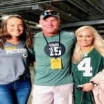 Brett Favre and daughters