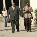 Brodus Clay as a bodyguard for Snoop Dogg