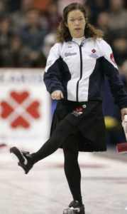Colleen Jones playing the Curling in March 2006