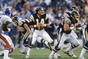 Dan Fouts in Pro Bowl for the Chargers