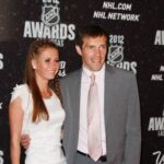 Datsyuk with his wife