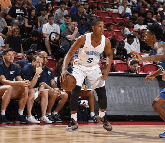 Devon Hall in 1st Summer League