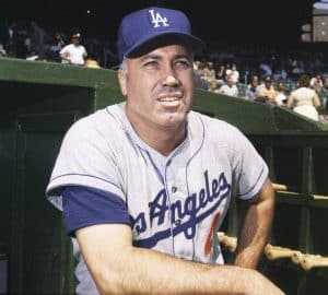 Duke Snider Posing