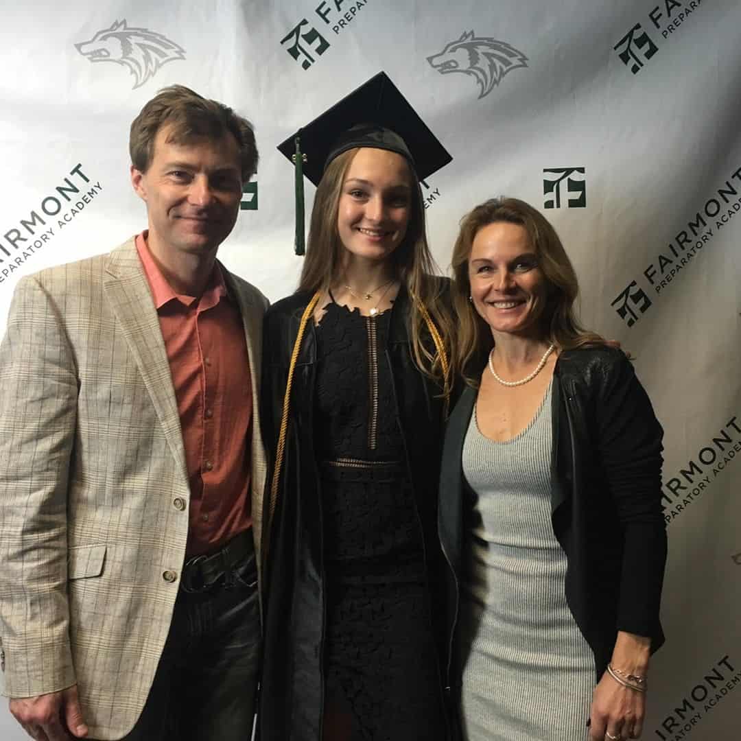 Ekaterin Gordeeva With Her Ex-Husband Ilia Kulik And Daughter