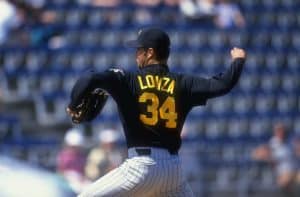 Esteban Loaiza playing for the Pittsburgh Pirates