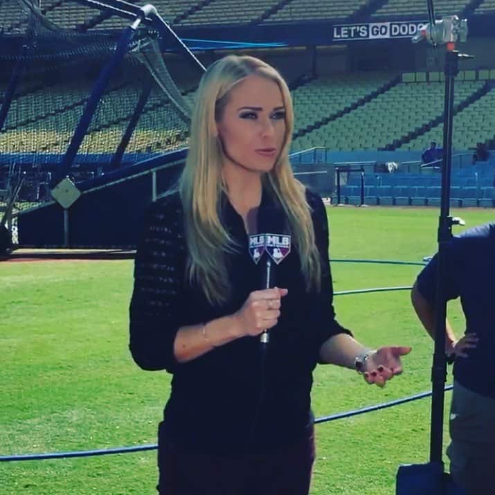 Heidi Working as Host for MLB Network