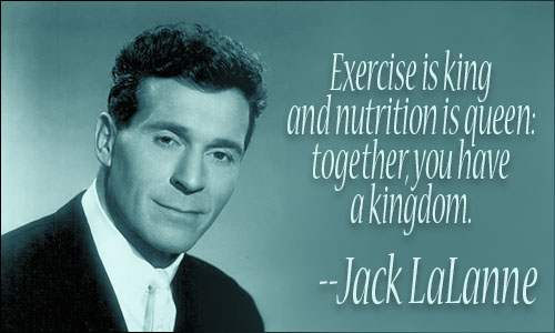Jack LaLanne on exercise and nutrition