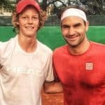 Jannik Sinner With Roger Federer