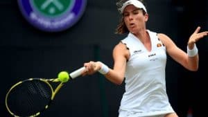 Johanna Konta at Wimbledon.