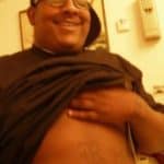Khalil Rountree as an obese child