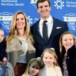 Manning with Wife(Abby) and his children