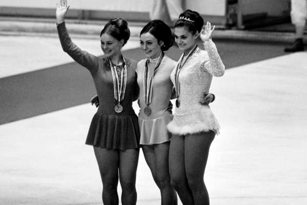Peggy Fleming With Her Gold Medal