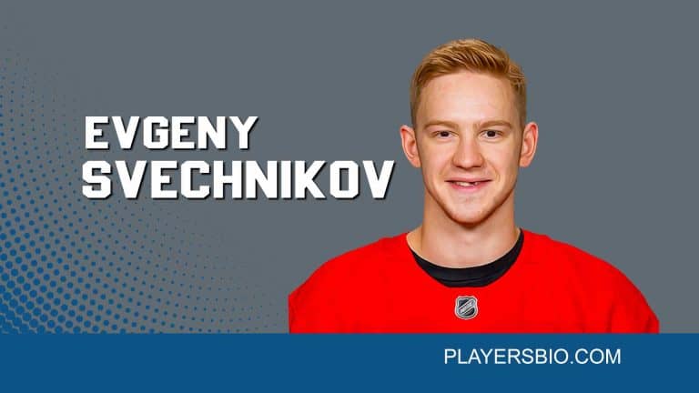 Evgeny Svechnikov Bio: Ice Hockey, Career & Net Worth