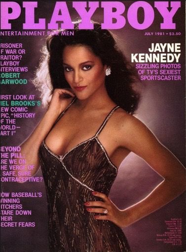 Jayne Kennedy on Playboy magazine cover
